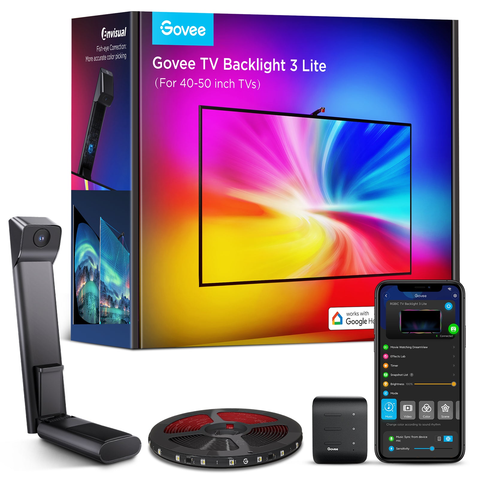 Govee Envisual TV Led 3 Lite 40-50 inch