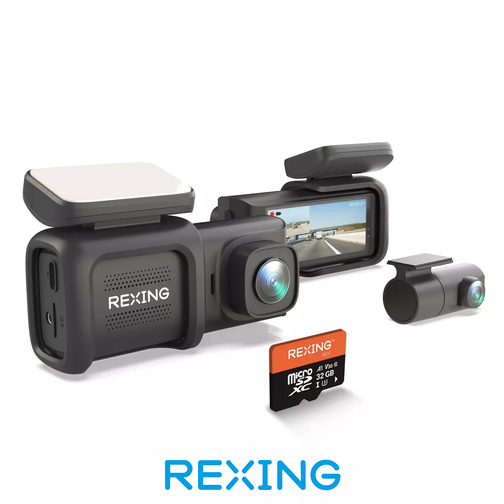 Rexing DT2 FHD 1080P Araç Kamerası + 32GB SD Kart