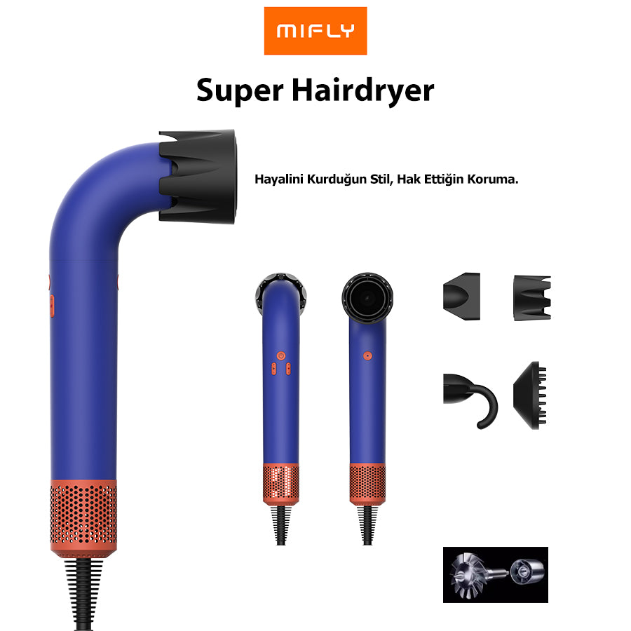 MIFLY Super Hairdryer Saç Kurutma Makinesi