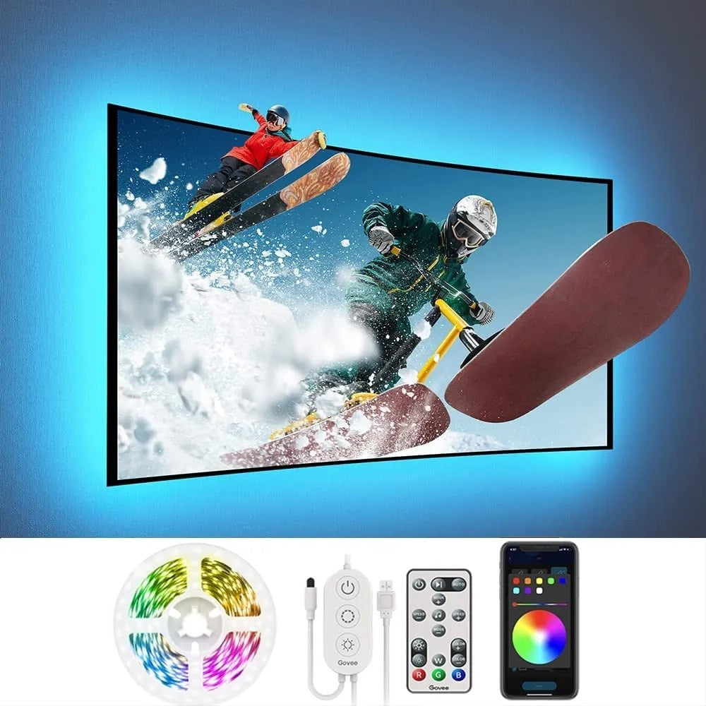 Govee RGB LED TV Backlight with Remote for 46-60 inch TV