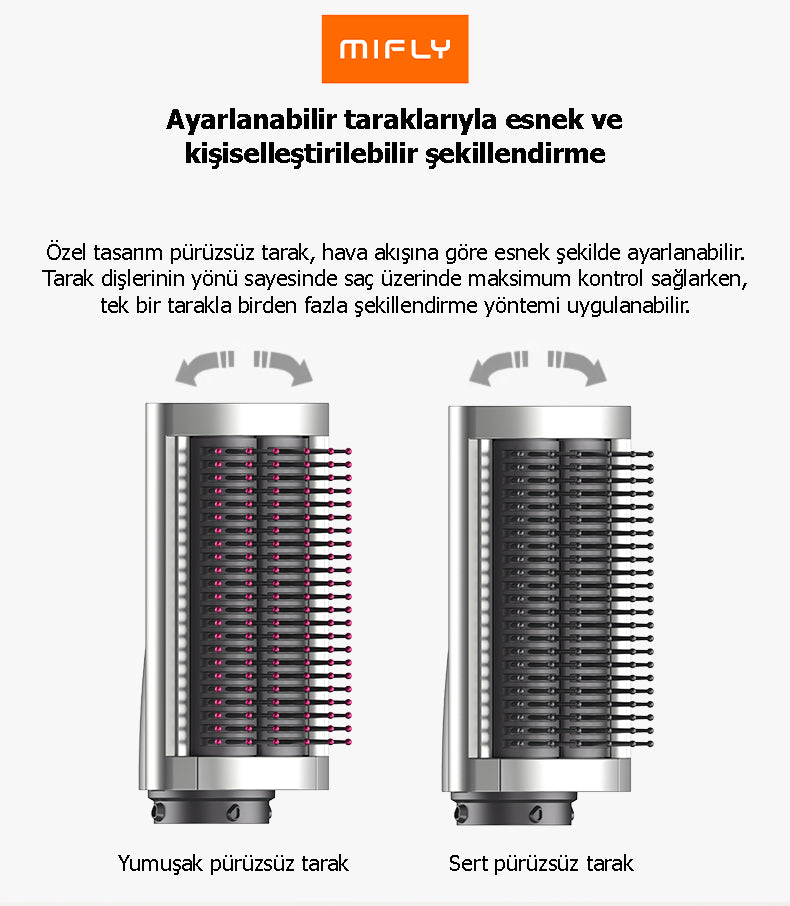 MIFLY Multi Fonksiyonlu Saç Şekillendirici
