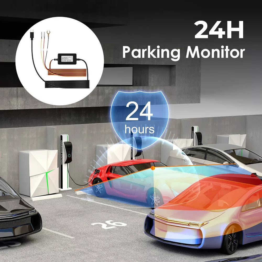 Rexing &amp; Pruveeo Parking Mode Battery Connection Cable / Hardwire Kit HWK -02